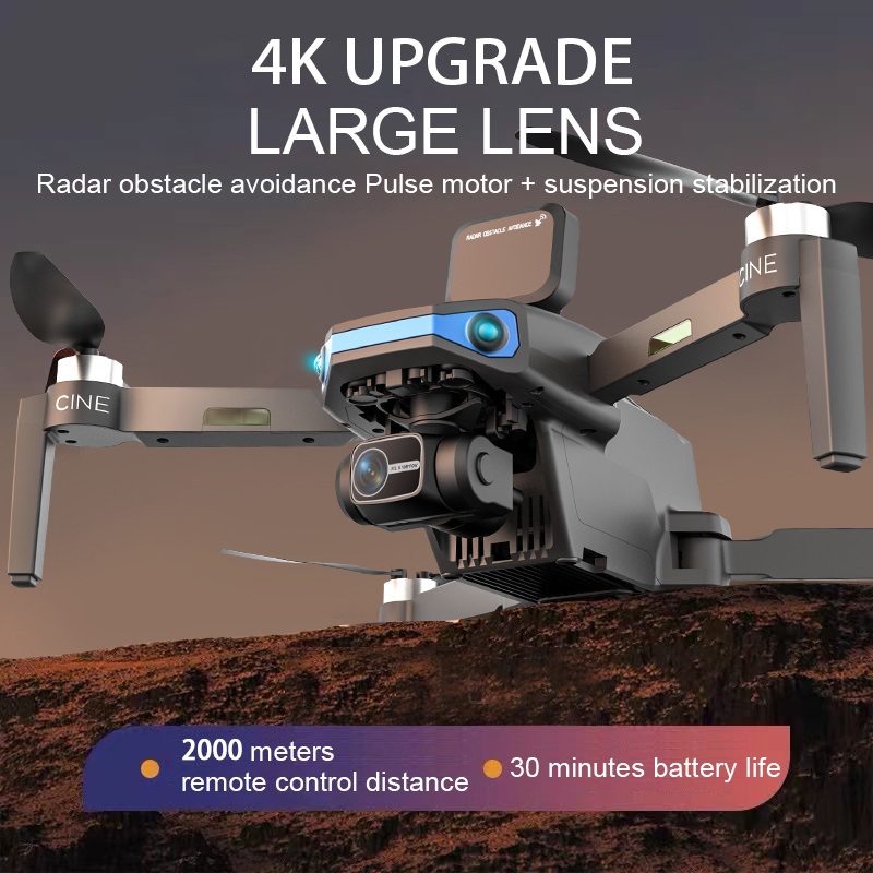 Dron AE3 Pro Max GPS WIFI FPV  – Drone Gimbal Brushless recenzja i cena